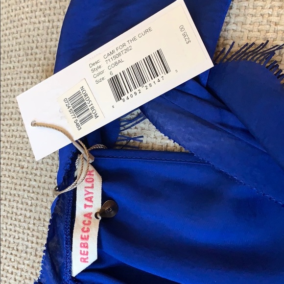 Never worn blue Rebecca Taylor blouse - Picture 3 of 5